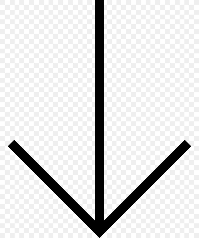 Arrow Apple Icon Image Format, PNG, 756x980px, Triangle, Area, Black And White, Business, Iphone Download Free