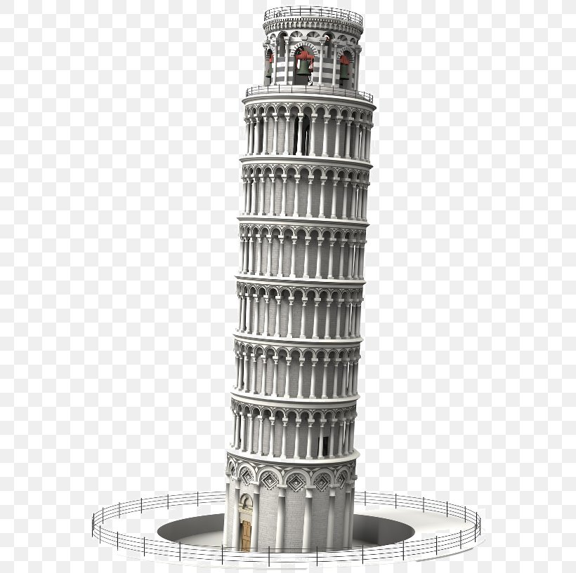Leaning Tower Of Pisa Eiffel Tower Drawing Willis Tower, PNG, 563x817px, 3d Computer Graphics, Leaning Tower Of Pisa, Bell, Bell Tower, Building Download Free