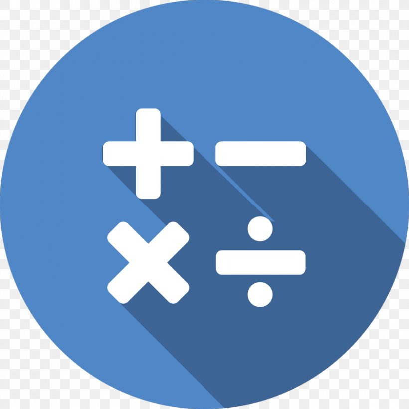 Mathematics Symbol Vector Graphics Clip Art, PNG, 840x840px, Mathematics, Area, Blue, Brand, Logo Download Free