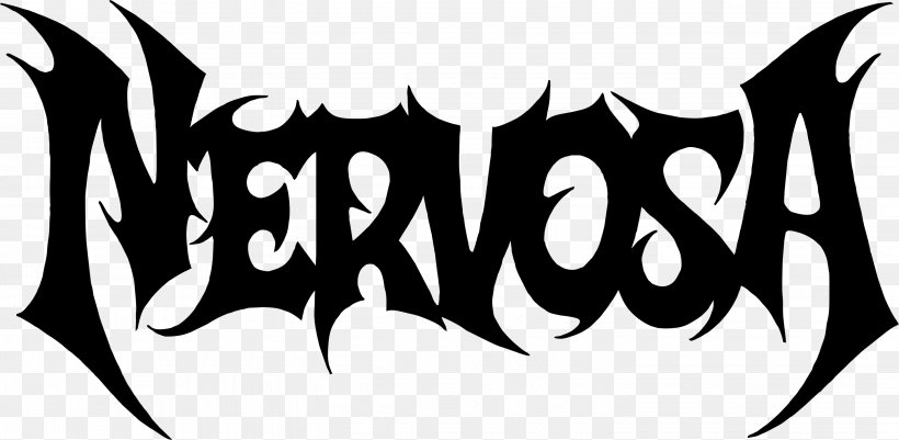 Nervosa Thrash Metal Summer Breeze Open Air Logo, PNG, 2895x1418px, Nervosa, Agony, Art, Black, Black And White Download Free
