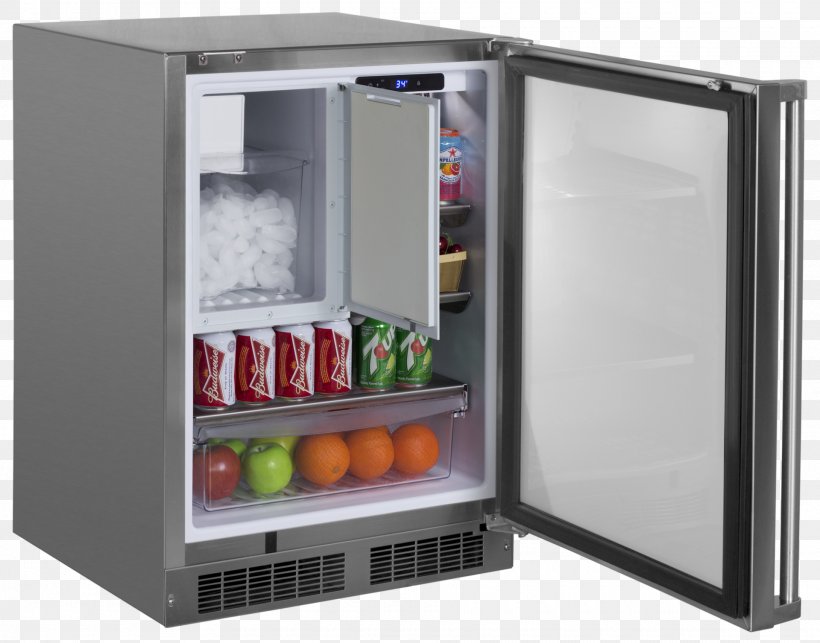 Refrigerator Ice Makers Freezers Minibar Refrigeration, PNG, 1920x1507px, Refrigerator, Autodefrost, Door, Drawer, Freezers Download Free