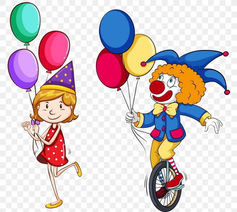 Unicycle Flashcard Stock Photography Illustration, PNG, 800x732px, Unicycle, Art, Balloon, Cartoon, Circus Download Free
