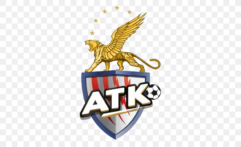 ATK Kolkata 2017–18 Indian Super League Season 2016 Indian Super League Season Chennaiyin FC, PNG, 500x500px, Atk, Ashley Westwood, Brand, Chennaiyin Fc, Crest Download Free