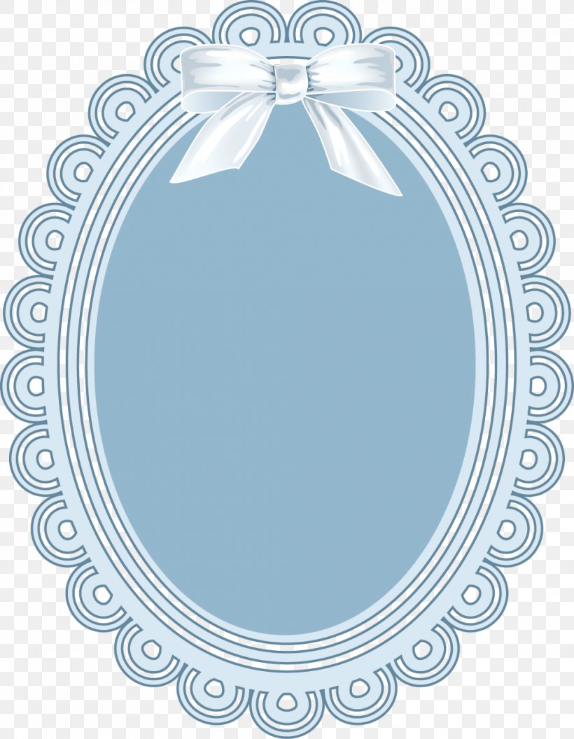 Download Computer File, PNG, 1014x1307px, Blue, Gratis, Mirror, Oval, Picture Frame Download Free