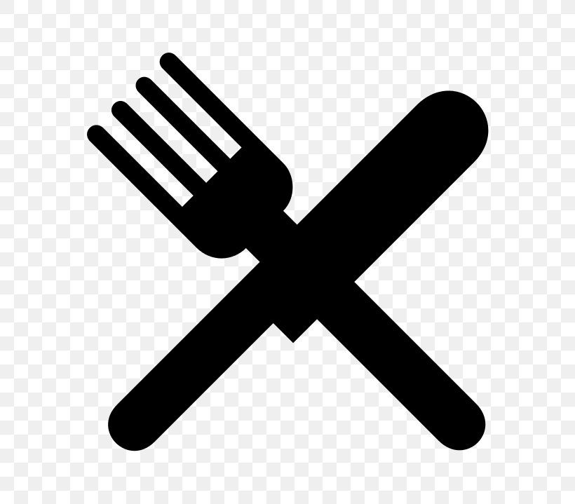 Knife And Fork Inn Cutlery Clip Art, PNG, 722x719px, Knife, Black And White, Cutlery, Fork, Hand Download Free