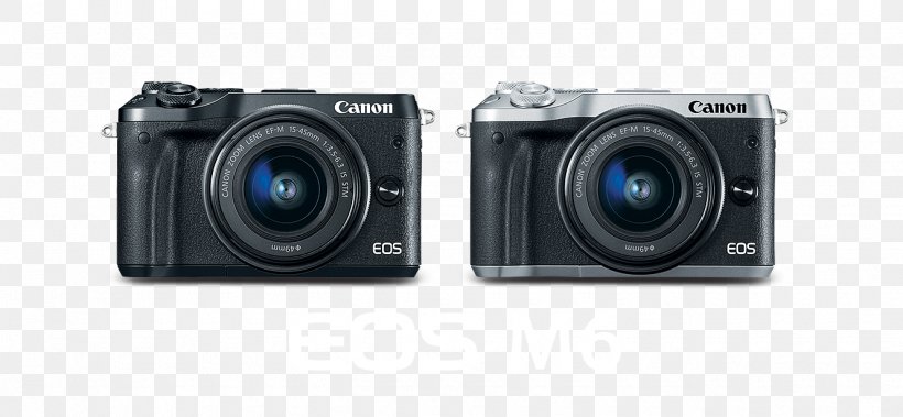 Mirrorless Interchangeable-lens Camera Canon EOS M6 Canon EOS M100 Canon EF Lens Mount Camera Lens, PNG, 1330x615px, Canon Eos M6, Apsc, Camera, Camera Accessory, Camera Lens Download Free