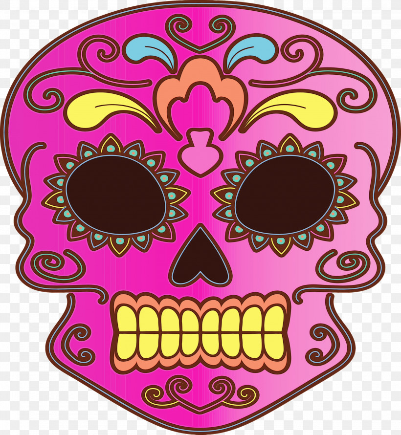 Pattern Flower Meter, PNG, 2763x3000px, Day Of The Dead, D%c3%ada De Muertos, Flower, Meter, Paint Download Free