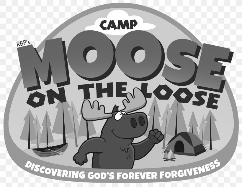 Vacation Bible School- Camp Moose On The Loose Camp Moose On The Loose! Vbs, PNG, 1200x930px, 2018, Vacation Bible School, Black And White, Brand, Camping Download Free