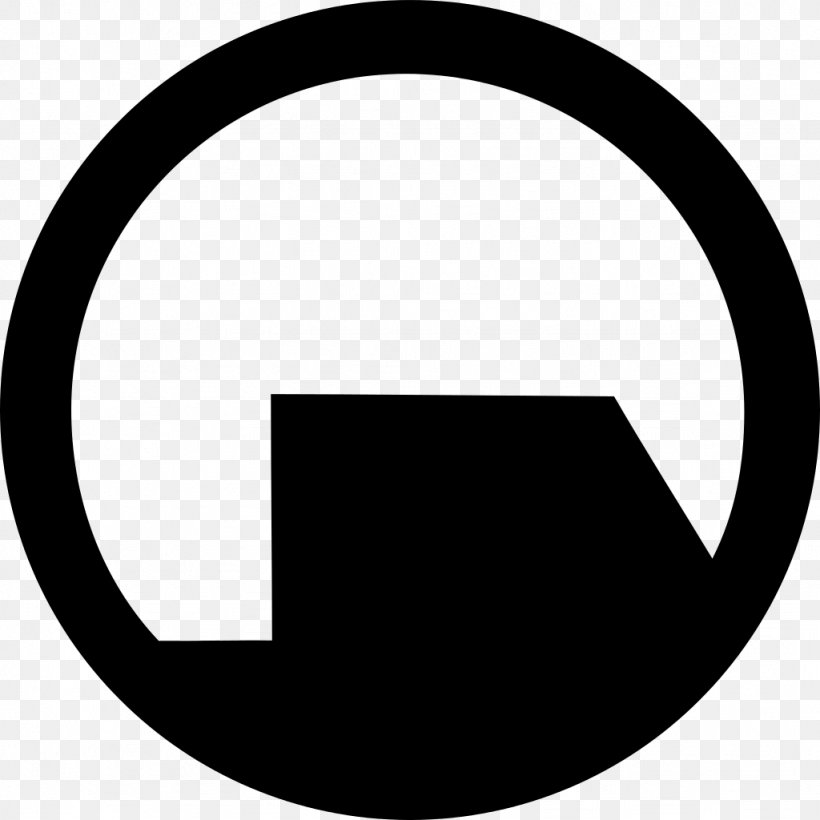 Black Mesa Half-Life 2: Deathmatch Garry's Mod, PNG, 1024x1024px, Black Mesa, Aperture Laboratories, Black, Black And White, Black Mesa Research Facility Download Free