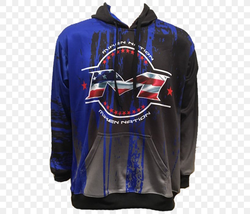 Hoodie T-shirt Miken Sports Sweater, PNG, 700x700px, Hoodie, Active Shirt, Baseball, Baseball Bats, Blue Download Free