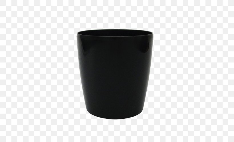 Rubbish Bins & Waste Paper Baskets Glass Container Plastic, PNG, 500x500px, Rubbish Bins Waste Paper Baskets, Black, Bowl, Container, Cup Download Free