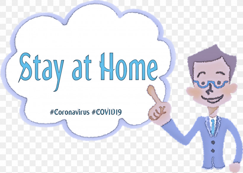 Stay At Home Coronavirus COVID19, PNG, 3000x2134px, Stay At Home, Cartoon, Coronavirus, Covid19, Gesture Download Free