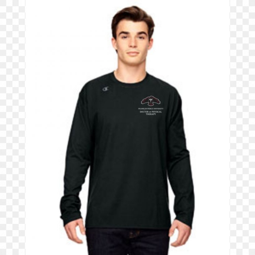 Long-sleeved T-shirt California State University, Long Beach Polo Shirt, PNG, 1000x1000px, Tshirt, Amazoncom, Black, Champion, Clothing Download Free