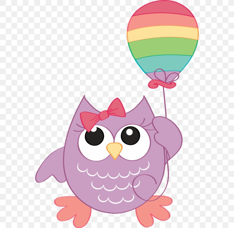 Owl Birthday Balloon Clip Art, PNG, 574x800px, Owl, Applique, Artwork, Balloon, Beak Download Free