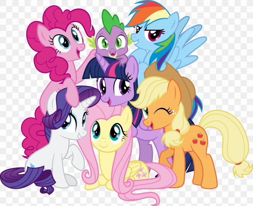 Pony Rainbow Dash Pinkie Pie Applejack Rarity, PNG, 4985x4067px, Watercolor, Cartoon, Flower, Frame, Heart Download Free
