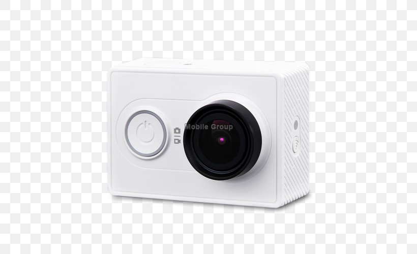 Video Cameras Xiaomi Yi Handycam Wide-angle Lens, PNG, 500x500px, Camera, Audio, Audio Equipment, Camera Lens, Electronics Download Free