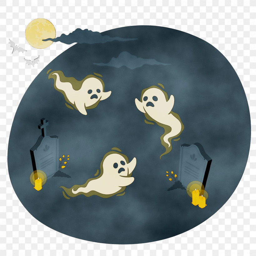 Yellow Science Biology, PNG, 2000x2000px, Halloween, Biology, Paint, Science, Watercolor Download Free