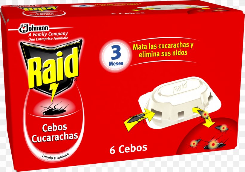 Cockroach Insecticide Bait Raid, PNG, 2872x2020px, Cockroach, Aerosol Spray, Bait, Baygon, Bedbug Download Free