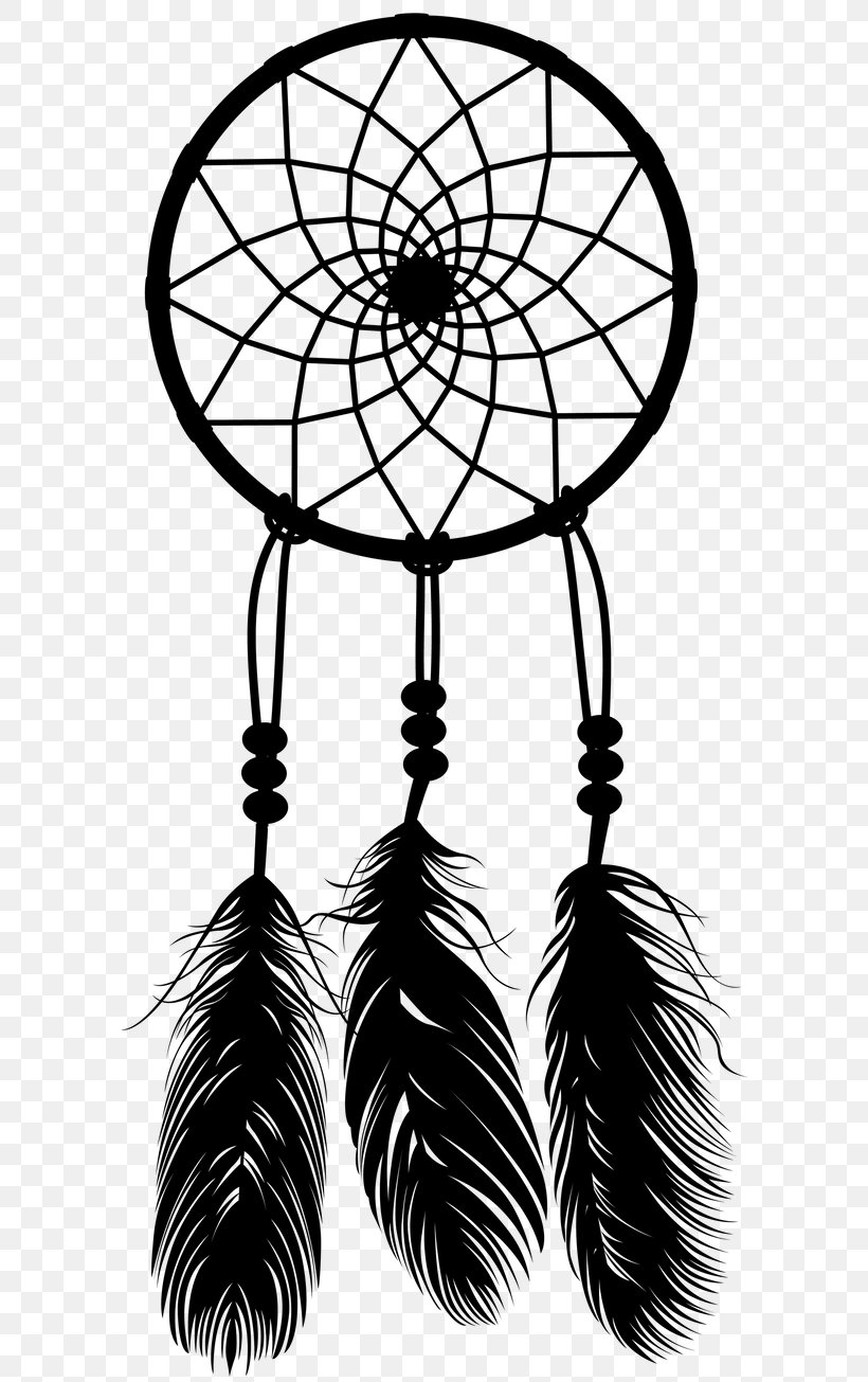 Dreamcatcher With Feathers Wolf Dream Catcher Vector Graphics Illustration, PNG, 612x1305px, Dreamcatcher, Blackandwhite, Coloring Book, Dream, Dreamcatcher With Feathers Download Free