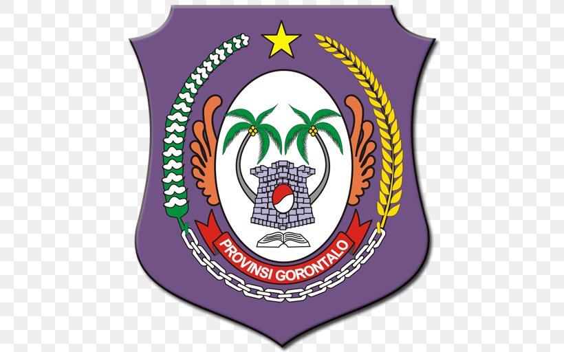 Gorontalo Provinces Of Indonesia Southeast Sulawesi Boalemo Regency South Sulawesi, PNG, 512x512px, Gorontalo, Area, Badge, Boalemo Regency, Brand Download Free