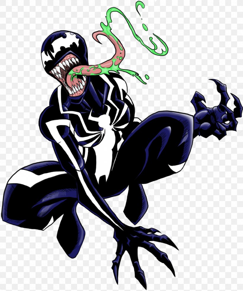 Venom Spider-Man Eddie Brock Gwen Stacy Cartoon, PNG, 900x1080px, Venom, Art, Carnage, Cartoon, Comics Download Free