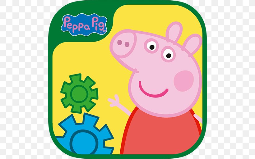 Daddy Pig Peppa Pig: Paintbox Peppa Pig: Holiday Mummy Pig, PNG, 512x512px, Daddy Pig, Animal Figure, Animation, Aptoide, Area Download Free