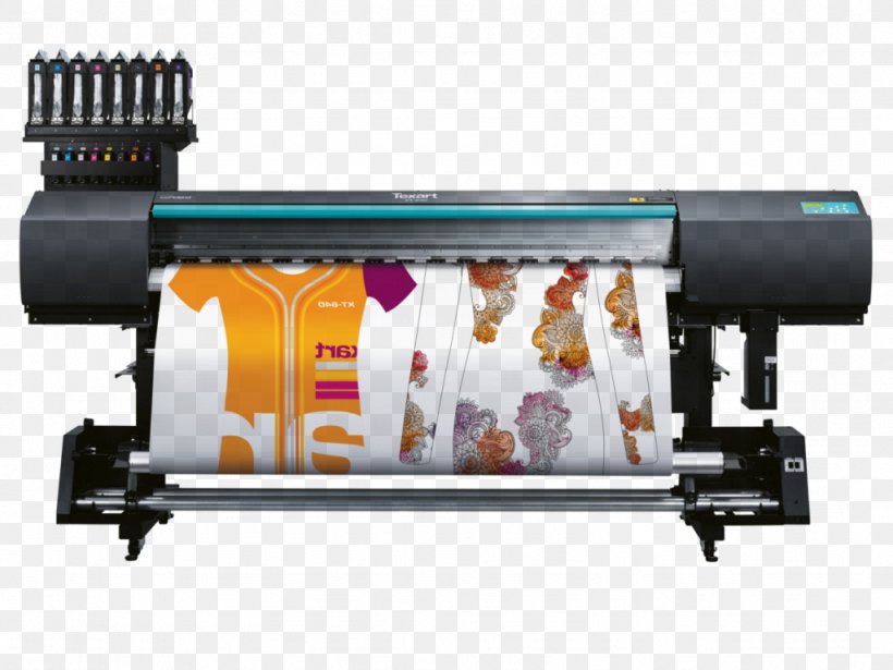 Dye-sublimation Printer Printing Roland DG Roland Corporation Textile, PNG, 1024x769px, Dyesublimation Printer, Dye, Electronic Device, Inkjet Printing, Machine Download Free