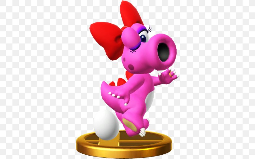 Mario & Yoshi Paper Mario Mario Party 8 Mario Bros., PNG, 512x512px, Mario Yoshi, Birdo, Figurine, Magenta, Mario Download Free