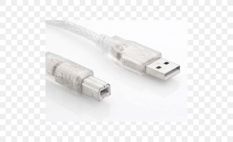 Electrical Cable USB 3.0 Printer VGA Connector, PNG, 500x500px, Electrical Cable, Ac Adapter, Adapter, Cable, Computer Download Free