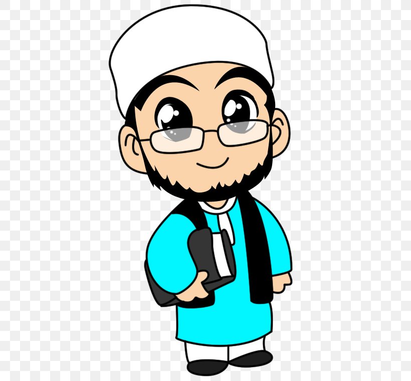 Muslim Teacher Islam Cartoon Hijab Png 420x760px Watercolor Cartoon