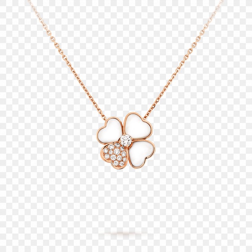 Necklace Earring Charms & Pendants Van Cleef & Arpels Gold, PNG, 3000x3000px, Necklace, Body Jewelry, Bracelet, Chain, Charms Pendants Download Free