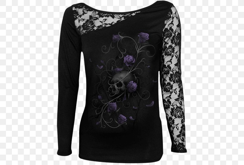 T-shirt Top Sleeve Clothing, PNG, 555x555px, Tshirt, Black, Blouse, Bra, Casual Attire Download Free