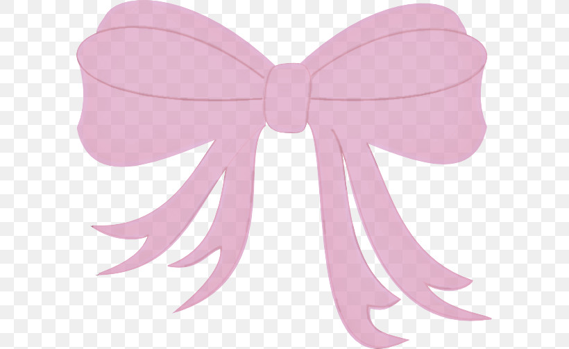 Bow Tie, PNG, 600x503px, Pink, Bow Tie, Ribbon, Wing Download Free