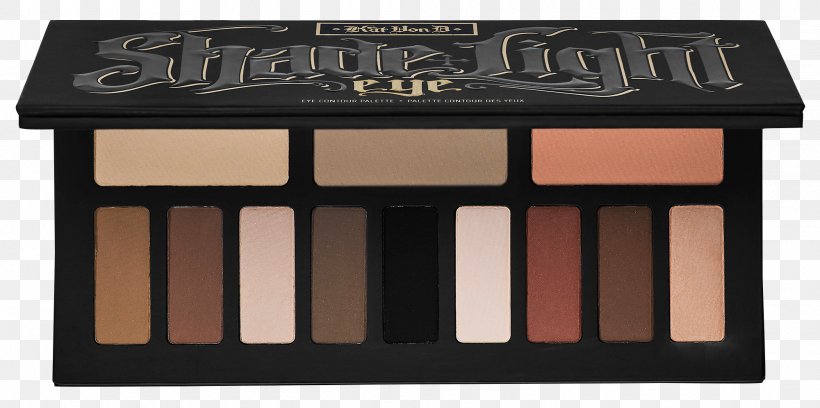 KAT VON D Shade+Light Eye Contour Palette Kat Von D Shade + Light Eye Contour Palette Eye Shadow Cosmetics, PNG, 2000x997px, Eye Shadow, Color, Contouring, Cosmetics, Eye Download Free