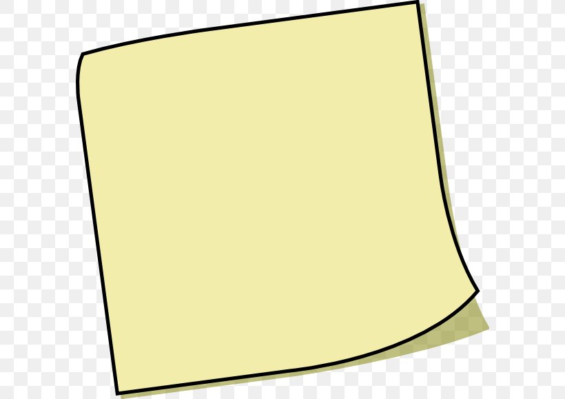 Paper Post-it Note Rectangle Area Square, PNG, 600x579px, Paper, Area, Postit Note, Rectangle, Square Meter Download Free