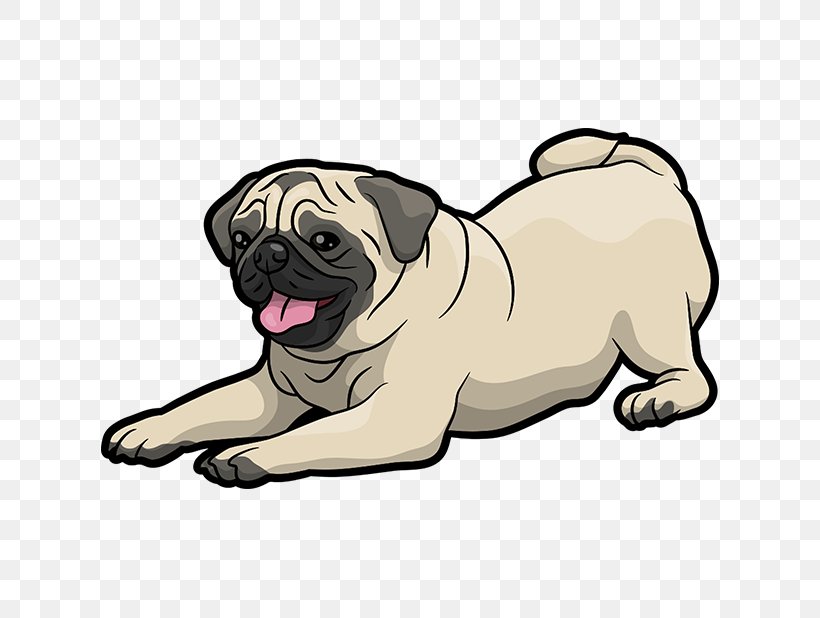 Pug Puppy Dog Breed Companion Dog Clip Art, PNG, 618x618px, Pug, Boxer, Carnivoran, Companion Dog, Dog Download Free