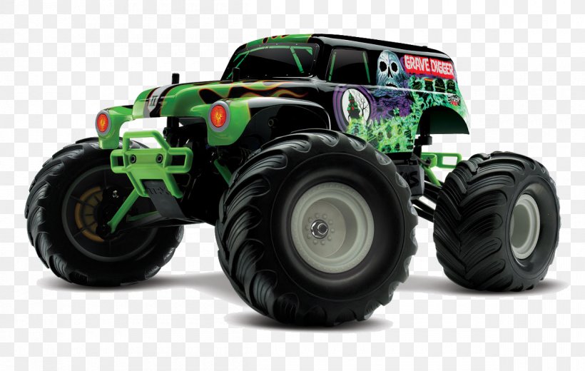Traxxas Grave Digger Radio-controlled Car Monster Truck, PNG, 1200x761px, Traxxas, Agricultural Machinery, Automotive Tire, Automotive Wheel System, Car Download Free