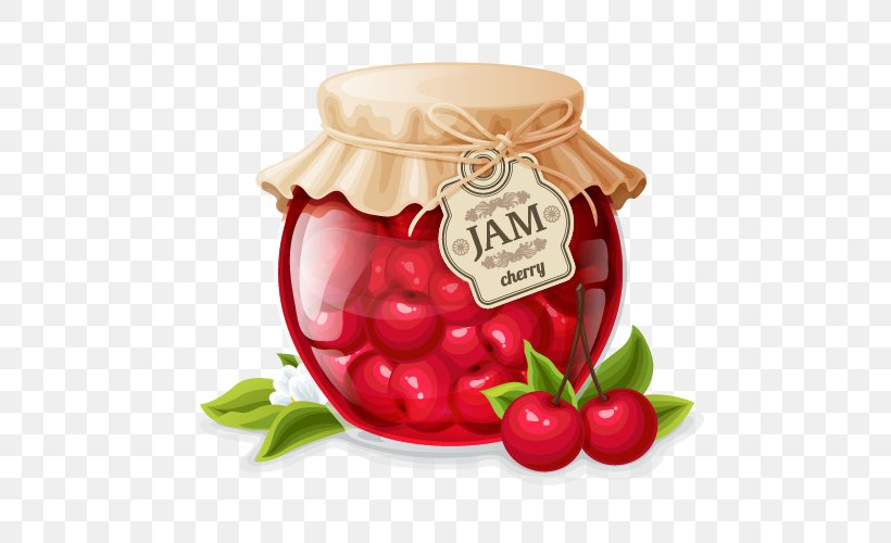 Fruit Preserves Jar Royalty-free Clip Art, PNG, 500x500px, Fruit Preserves, Blueberry, Cranberry, Diet Food, Drawing Download Free