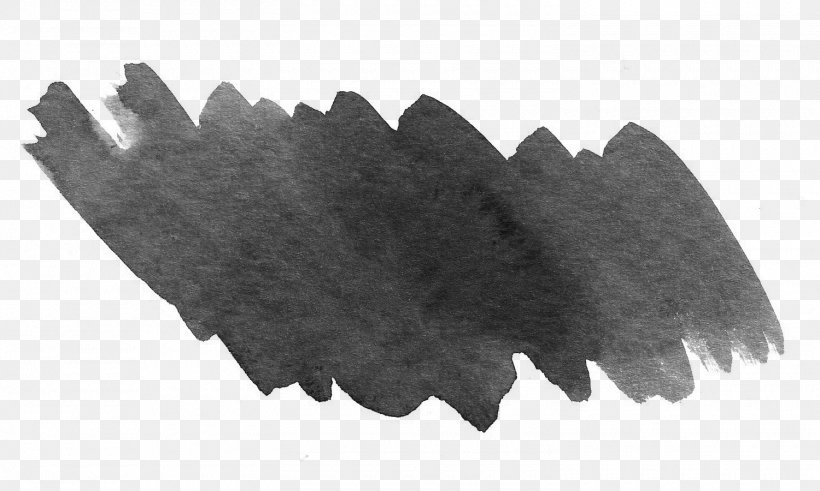 Ink Brush Watercolor Painting, PNG, 1500x900px, Brush, Black, Black And White, Glove, Ink Download Free
