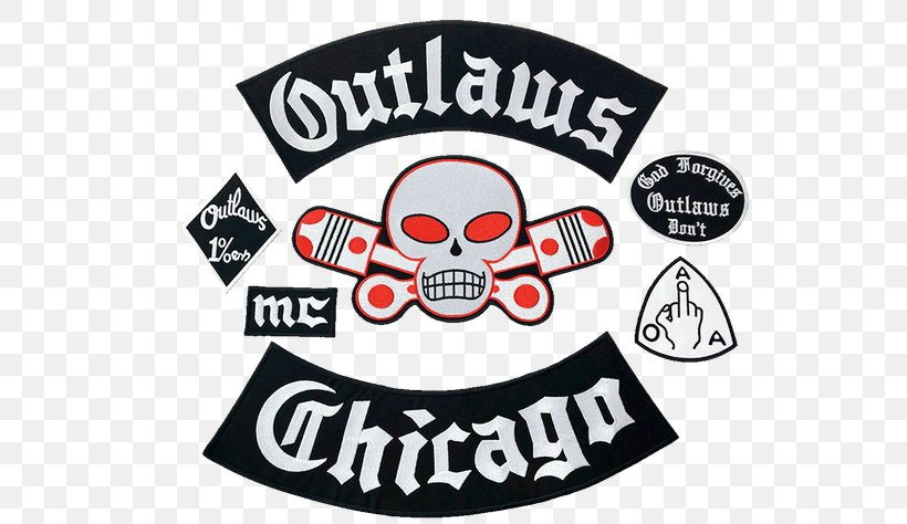 Outlaws Motorcycle Club Embroidered Patch Outlaw Motorcycle Club, PNG ...