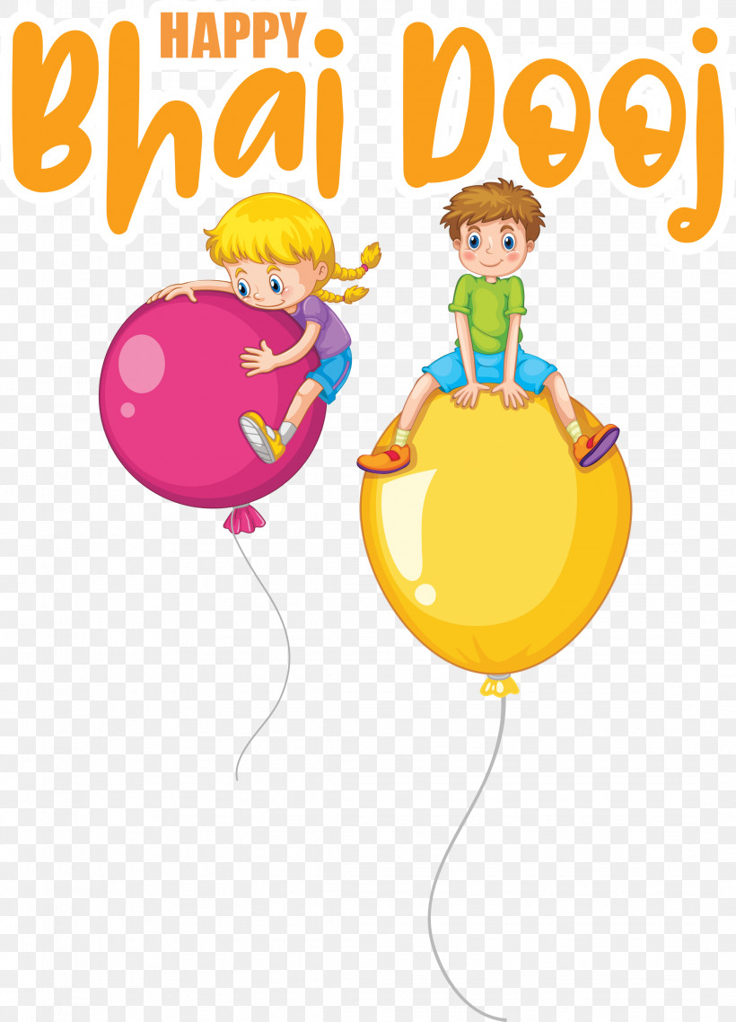 Bhai Dooj Bhai Beej Bhau Beej, PNG, 2161x3000px, Bhai Dooj, Balloon, Birthday, Childrens Party, Drawing Download Free