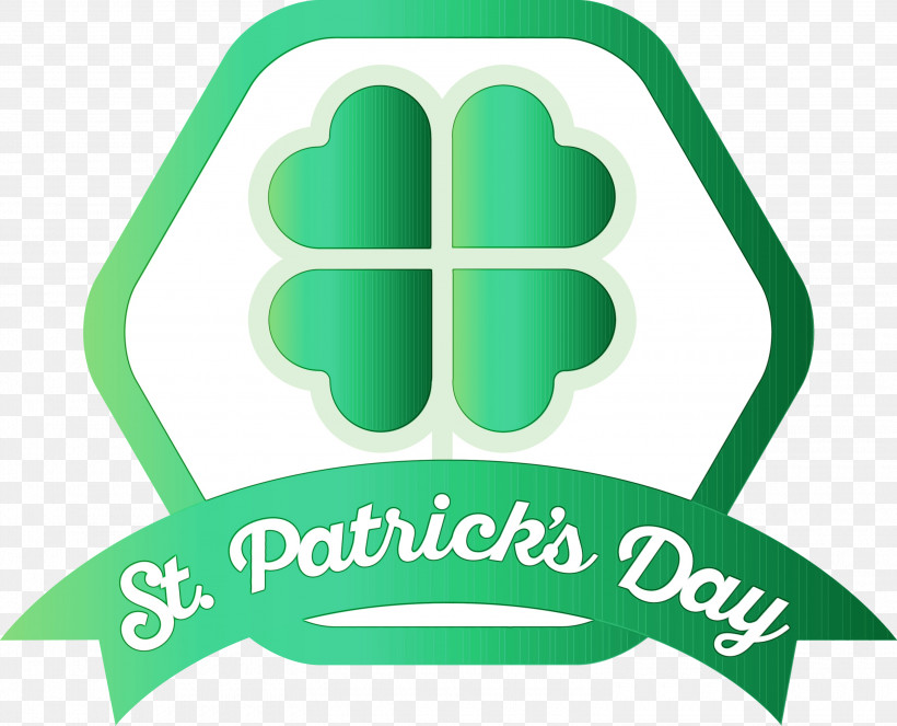 Logo Symbol Green Meter Leaf, PNG, 3000x2428px, St Patricks Day, Green, Leaf, Line, Logo Download Free