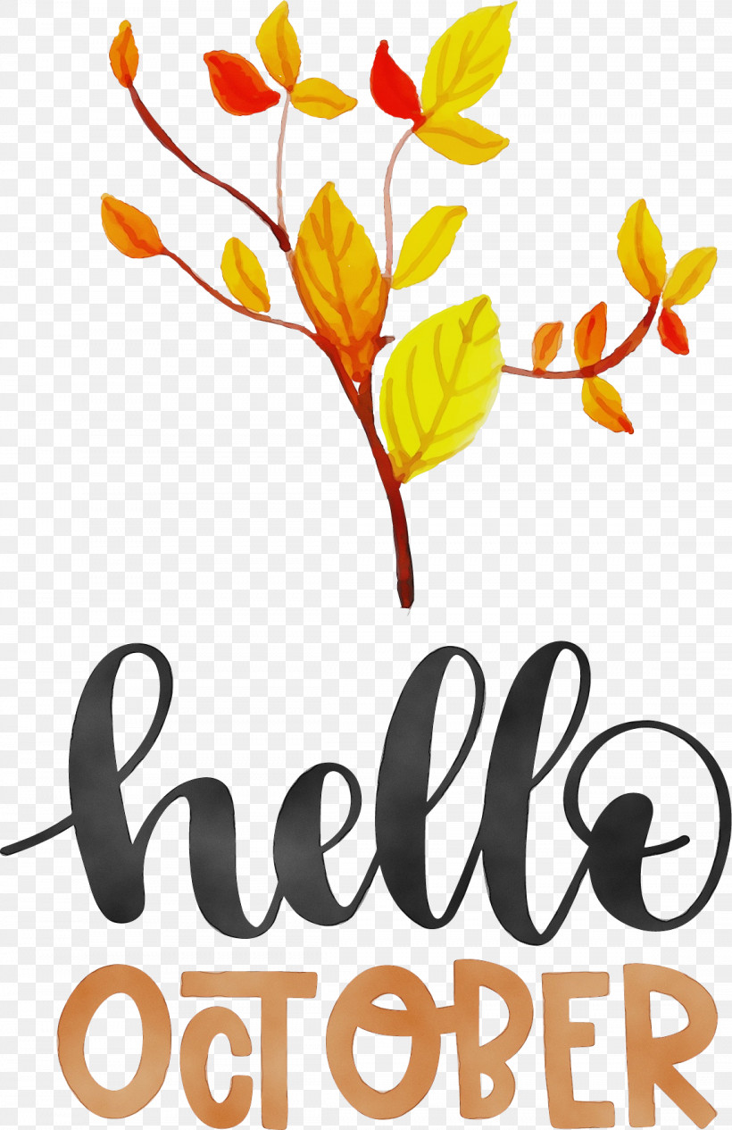 October, PNG, 1148x1772px, Hello October, Autumn, Logo, October, Paint Download Free