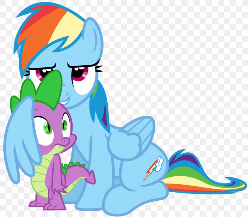 Rainbow Dash Spike My Little Pony DeviantArt, PNG, 954x838px, Watercolor, Cartoon, Flower, Frame, Heart Download Free