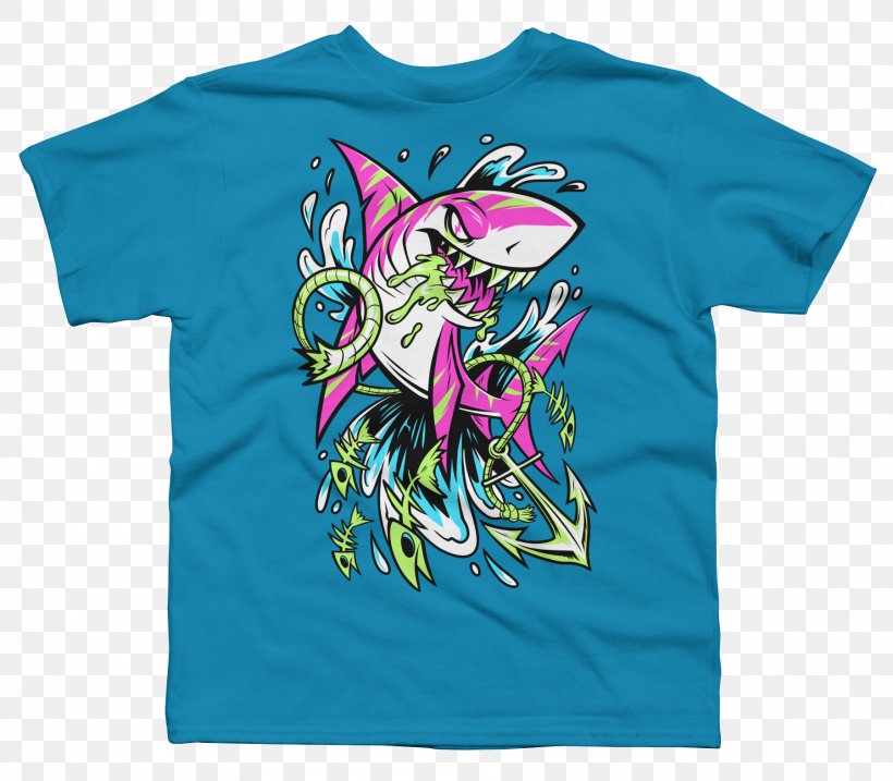 Tiger Shark T-shirt Drawing, PNG, 1800x1575px, Shark, Active Shirt, Art, Atlantic Sharpnose Shark, Blue Download Free
