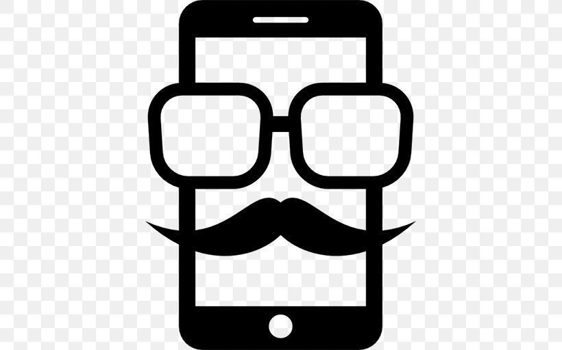 IPhone Telephone Call Handheld Devices, PNG, 512x512px, Iphone, Beeldtelefoon, Black And White, Eyewear, Facial Hair Download Free