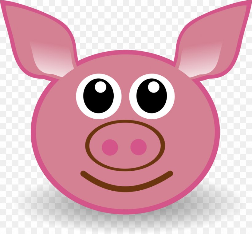 Pig Drawing Face Clip Art, PNG, 900x836px, Pig, Animal, Cartoon, Drawing, Face Download Free