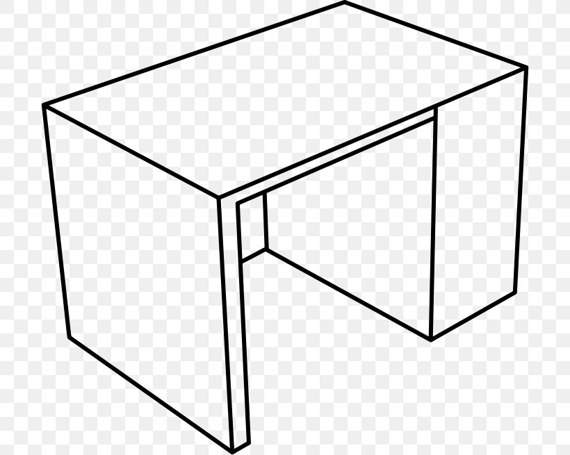 Desk Perspective Table, PNG, 702x655px, Desk, Area, Black And White, Chair, Coffee Table Download Free