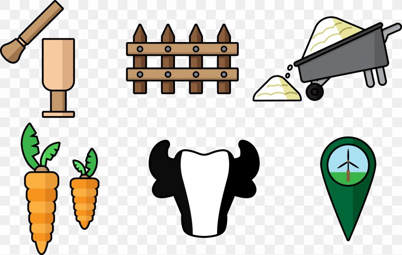 Cattle Euclidean Vector Download, PNG, 2334x1485px, Cattle, Equipollence, Food, Software Download Free