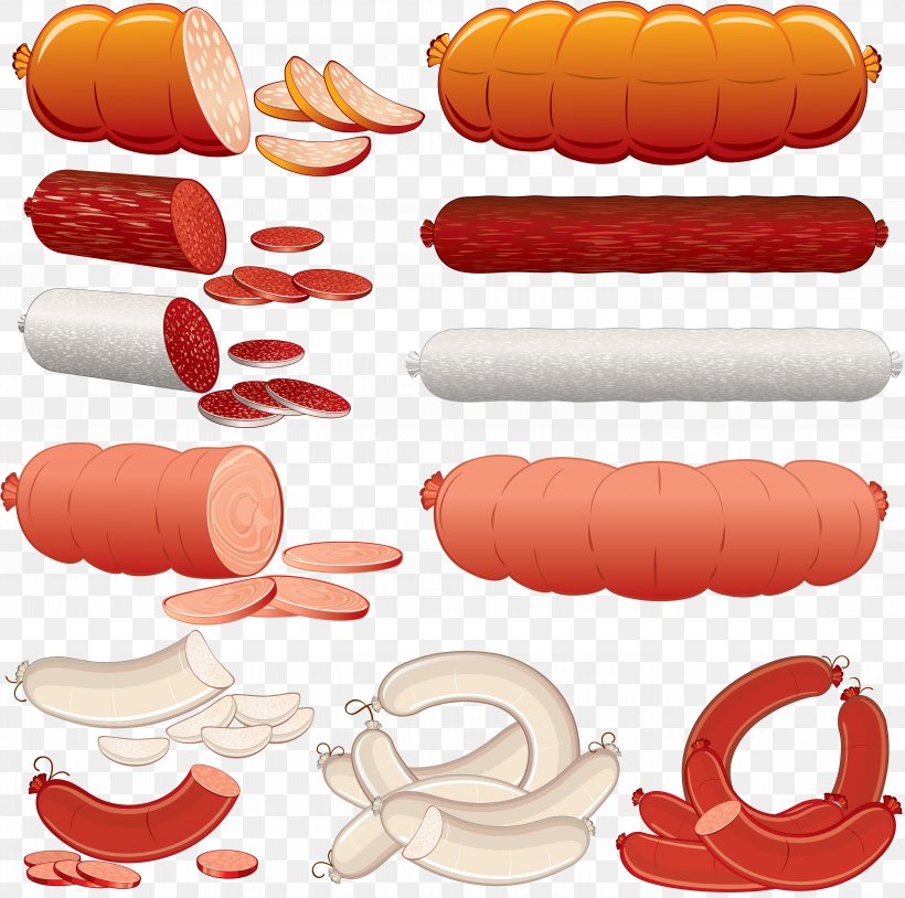 Sausage Sandwich Ham Hot Dog Salami Breakfast Sausage, PNG, 5642x5605px, Sausage Sandwich, Bologna Sausage, Breakfast Sausage, Cervelat, Chorizo Download Free